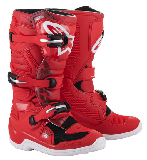 Alpinestars Youth Tech 7S Boots Red