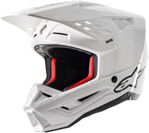 Alpinestars SM5 Helmet Glossy White