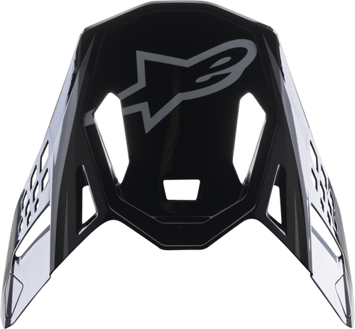 Alpinestars Supertech M10 Meta 2 Visor Black / Grey