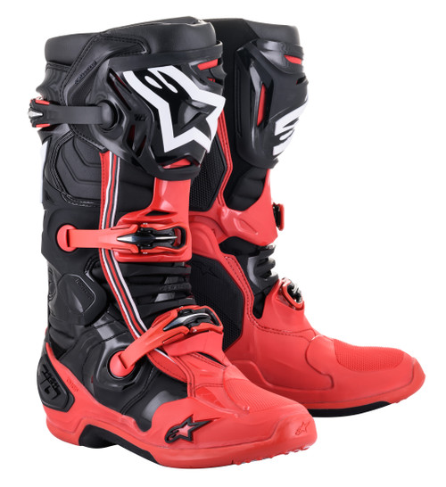 Alpinestars Tech 10 Boots Limited Edition Acumen Red / Black / White