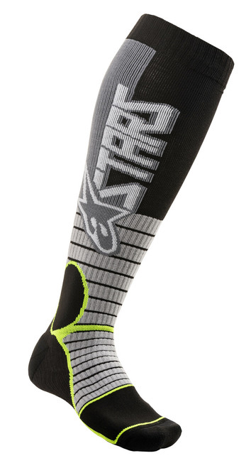 Alpinestars MX Pro Socks V2 Grey / Yellow