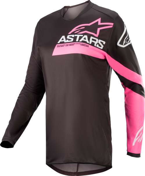 Alpinestars Stella Fluid Chaser Womens Jersey Black / Pink Fluo