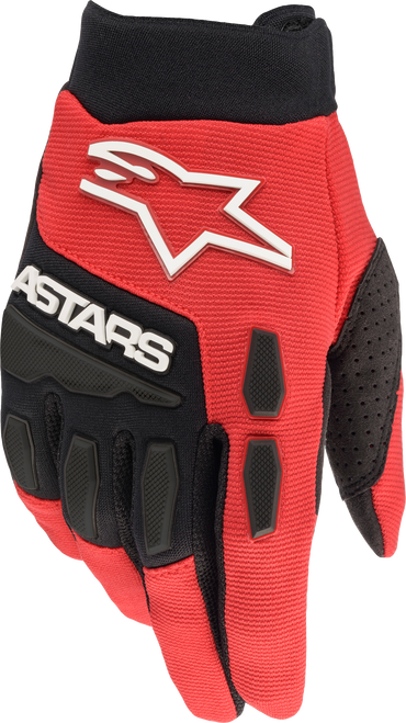 Alpinestars Full Bore Gloves Bright Red / Black