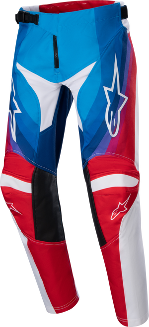 Alpinestars Youth Racer Pneuma Pants Blue / Mars Red / White