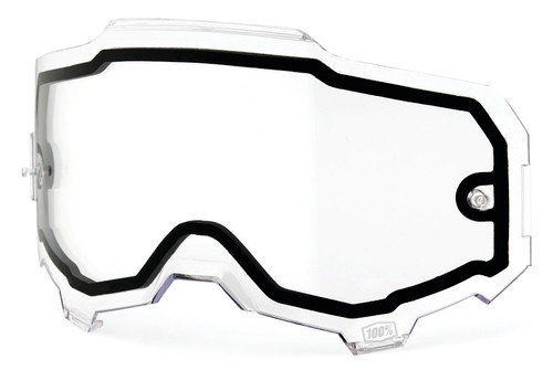 100% Aremga Goggles Replacement Dual Pane Clear Lens