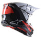 Alpinestars Supertech M8 Factory Helmet Black / White / Red Fluo