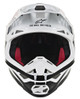 Alpinestars Supertech M8 Triple Helmet Red / White