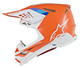 Alpinestars Supertech M8 Contact Helmet Orange / Grey