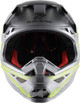 Alpinestars Supertech M8 Triple Helmet Silver / Black / Yellow Fluo