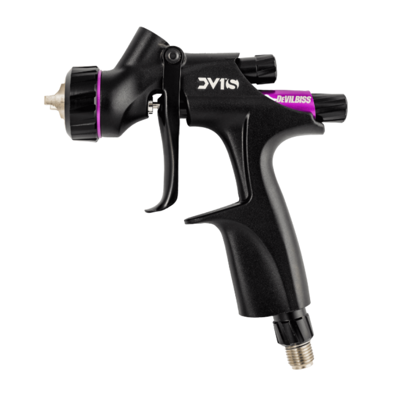 DeVilbiss DV1s Smart/Spot Repair Spray Gun Kit 704532 — 1.0 & 1.2