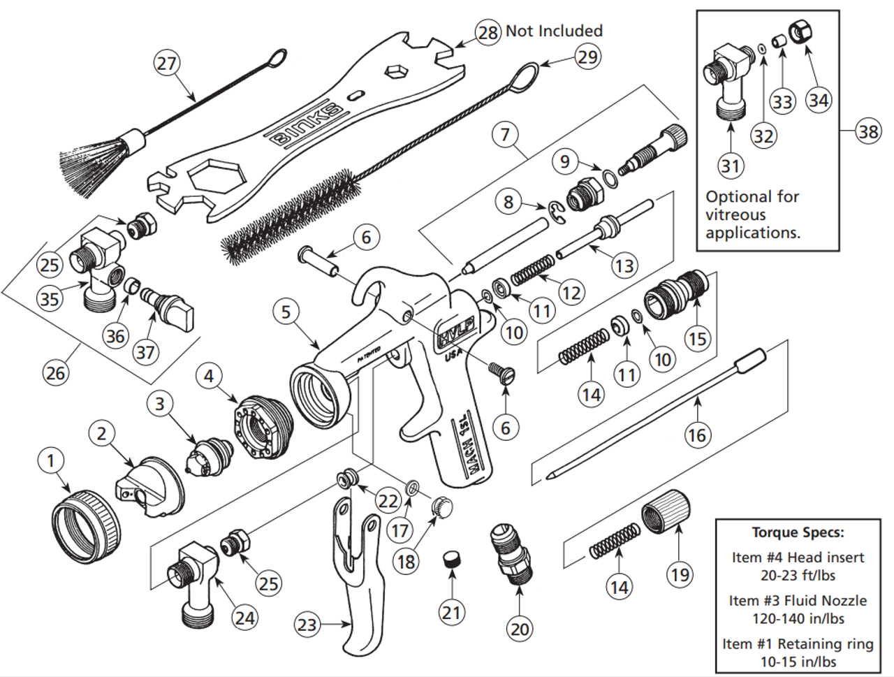 Binks Mach 1 SL Spray Gun Manual