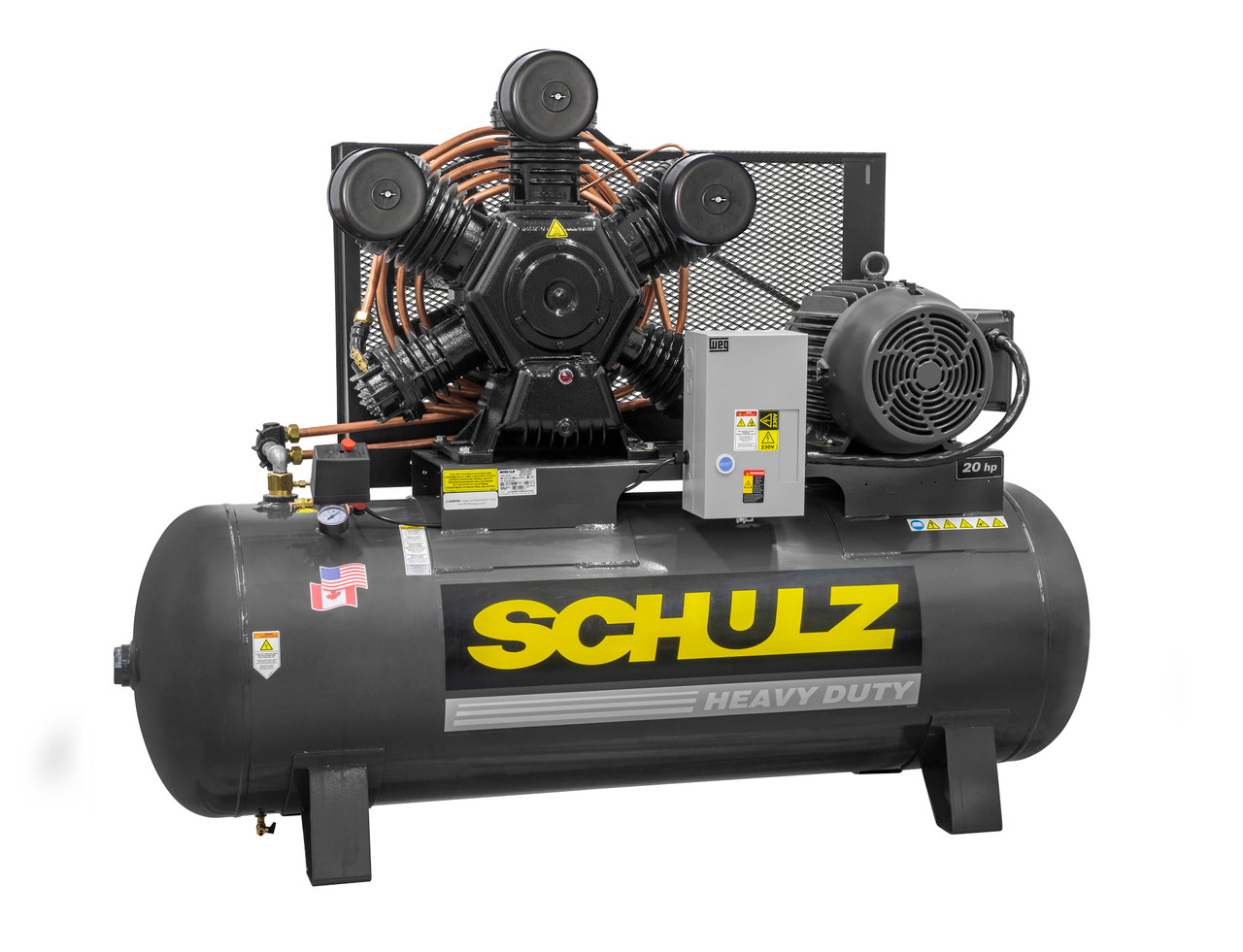 Industrial Air Compressor Schulz MSWV80 MAX (932.9338-0)