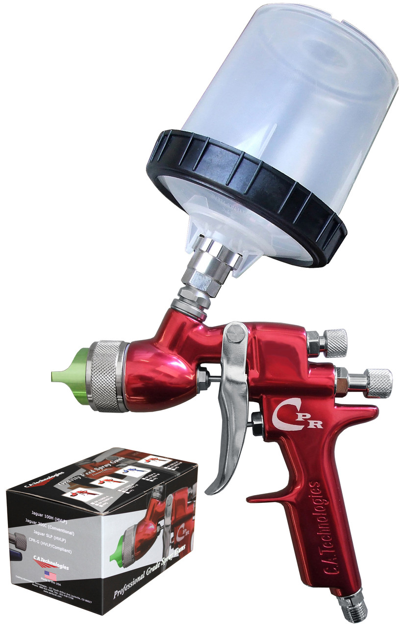 C.A. Technologies T2 HVLP Gravity Feed Professional Mini Spray Gun - (CA-T2)