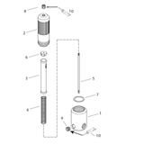 Zip 52 Material Filter Spare Parts