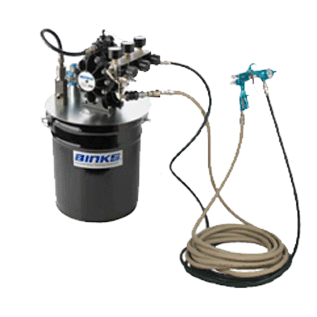 Binks Spray Guns, Pressure Tanks, Pumps - Quick Shipping + Tech Support