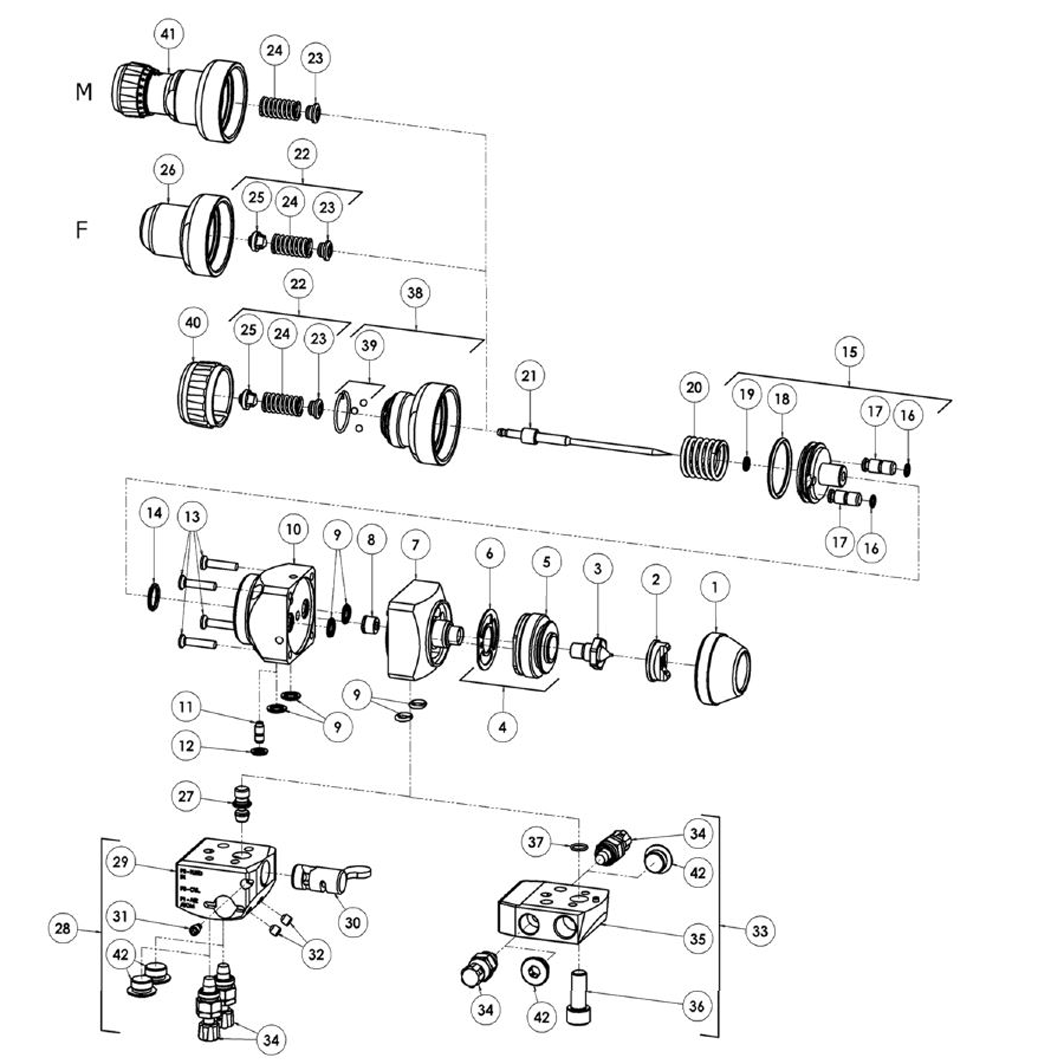 Brands We Carry Devilbiss Automatic Spray Guns AG362 "Petite