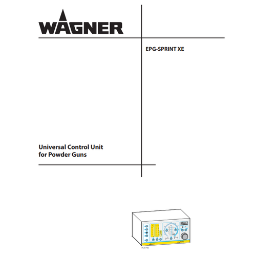 Universal Control Unit For Powder Guns Translation Of The Original Operating Manual Universal Control Unit For Powder Guns Translation Of The Original Operating Manual