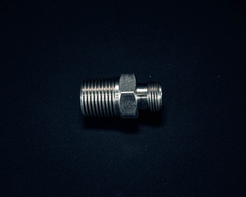 Hosco Fitting | 1/2" NPT(M) X 3/8" NPS(M) (8T-6)