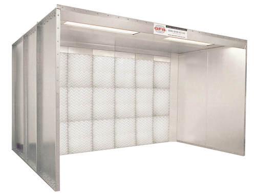 Global Finishing Solutions Open Face Booth, 10' W (DFOCG-100806-NSB-2L)