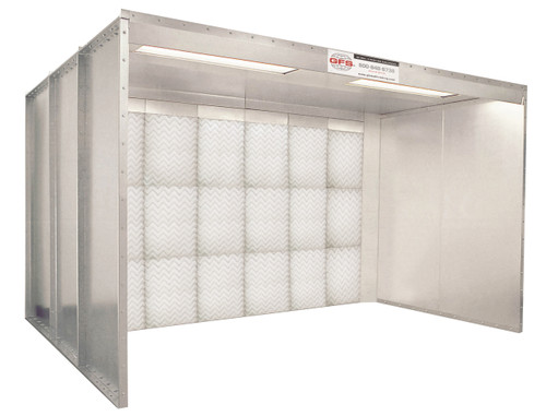 Global Finishing Solutions Open Face Booth, 10' W (DFOCG-100808-NSB-2L)