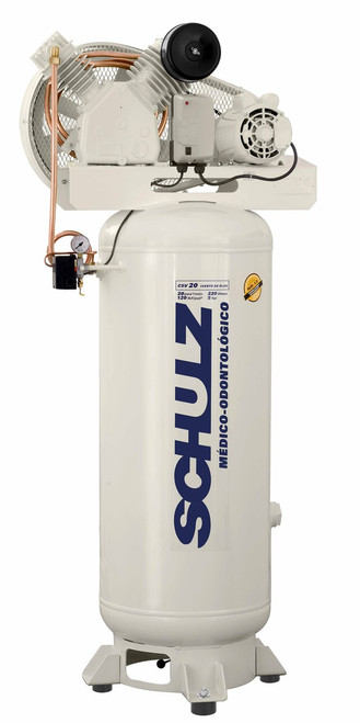 Industrial Air Compressor Schulz 560VV20-1 Oil-Free (932.3384-5HP)