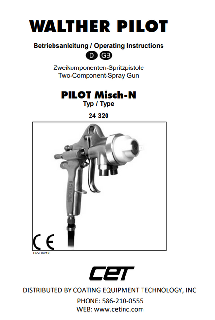 Walther Pilot Misch-N Manual - Download Now (PILOT MISCH-N MANUAL)
