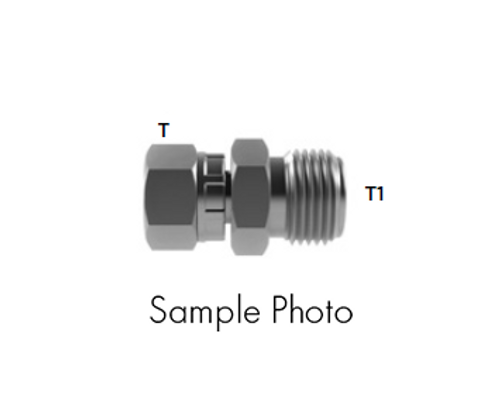 Hosco Fitting Straight 1/4" NPS (F) x Straight 1/4" NPS (M) (4SN-4)