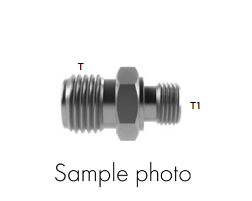 Hosco 3/8" NPS (M) x 1/4" BSP (M) IGUN (6-4BSP-IGUN)