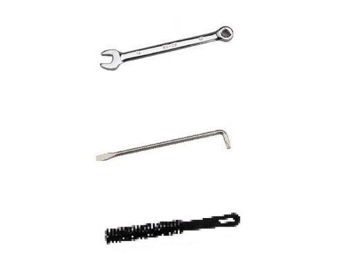 Devilbiss Wrench, Trox Driver and Brush Kit (SN-406)