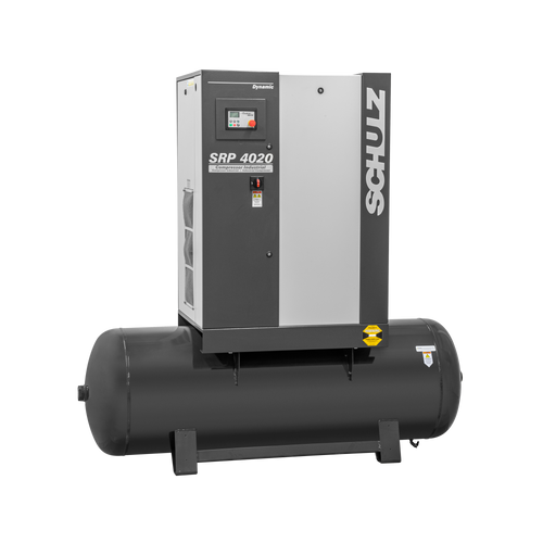 Schulz  20HP / 120 gallons - 74 CFM - Rotary Screw Compressor  230V Three Phase
