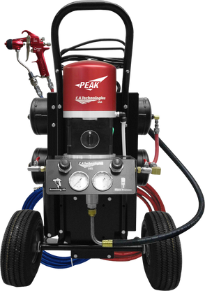 C.A. Technologies PEAK H2O 14:1 AAA Portable Cart Outfit - Bobcat 411 (PK-H20-OB14-PC-411F)