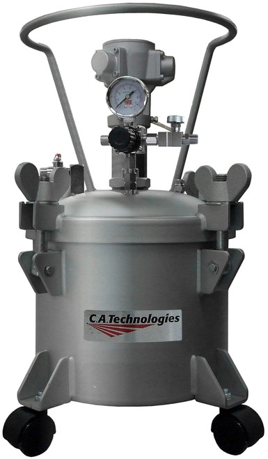 C.A. Technologies 2.5 Gal. All Stainless Steel Agitated Tank (1 Regulator) (51-803)