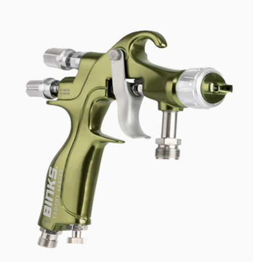 Binks Trophy Pressure Feed Spray Gun | LVMP, .85 mm Nozzle, 25-L Air Cap (2465-85LV-25S0)