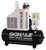 Schulz  25HP / 80 gallons - 89 CFM - Rotary Screw Compressor Open Cabinet - 460V Three Phase