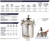 Binks 5 Gallon Pressure Tank (Stainless Steel, Gear Reduced Agitator, 1 Regulator) (183S-513)
