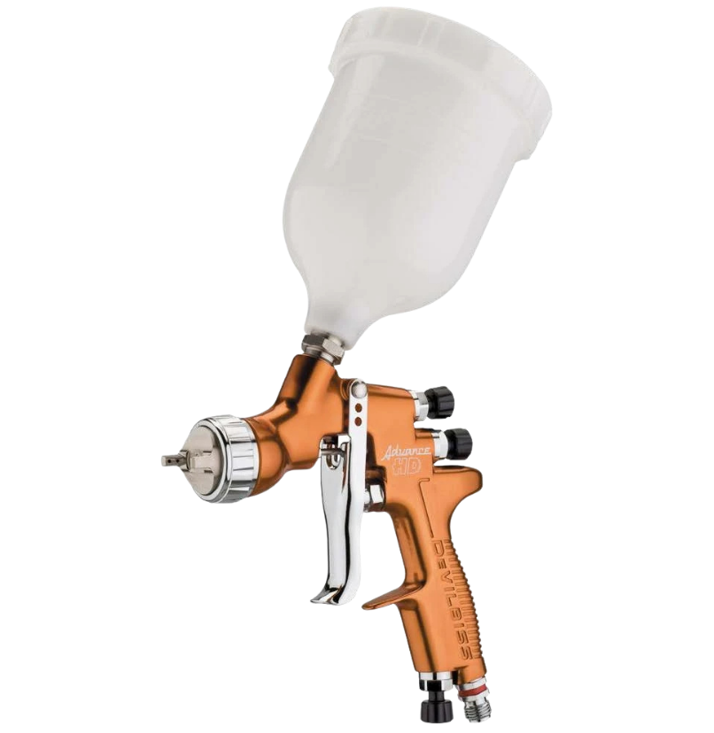 DeVilbiss Advance HD Compliant Gravity Feed Spray Gun with Cup