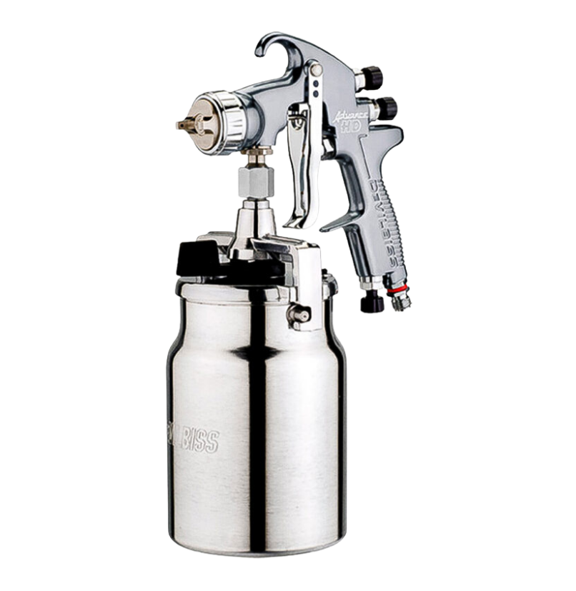 DeVilbiss Advance HD Conventional Suction Feed Spray Gun with 1L Cup