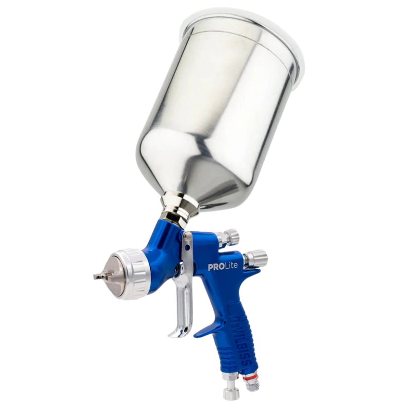 DeVilbiss PROLite Gravity Spray Gun with 900mL Aluminum Cup