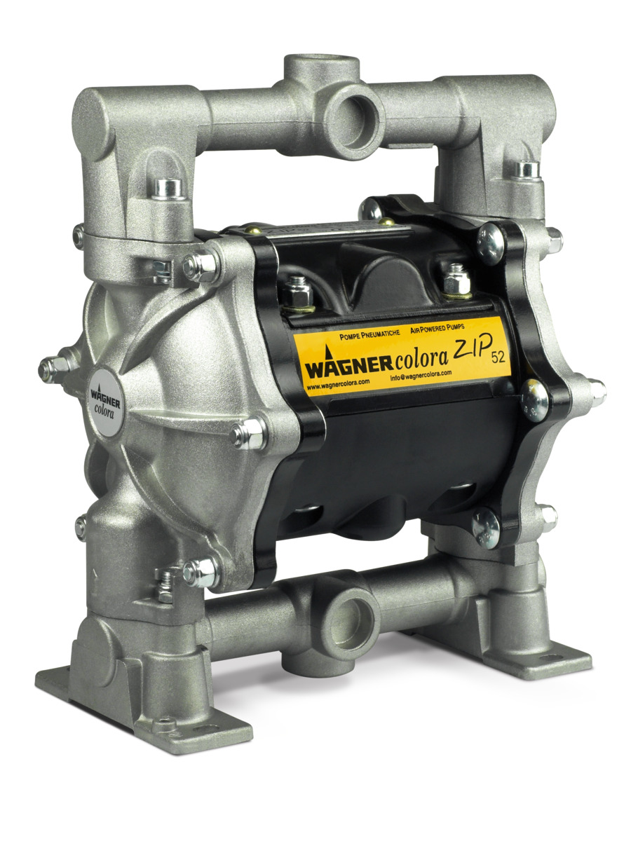 Wagner Double Diaphragm Pump - Zip 52, Stainless Steel Housing