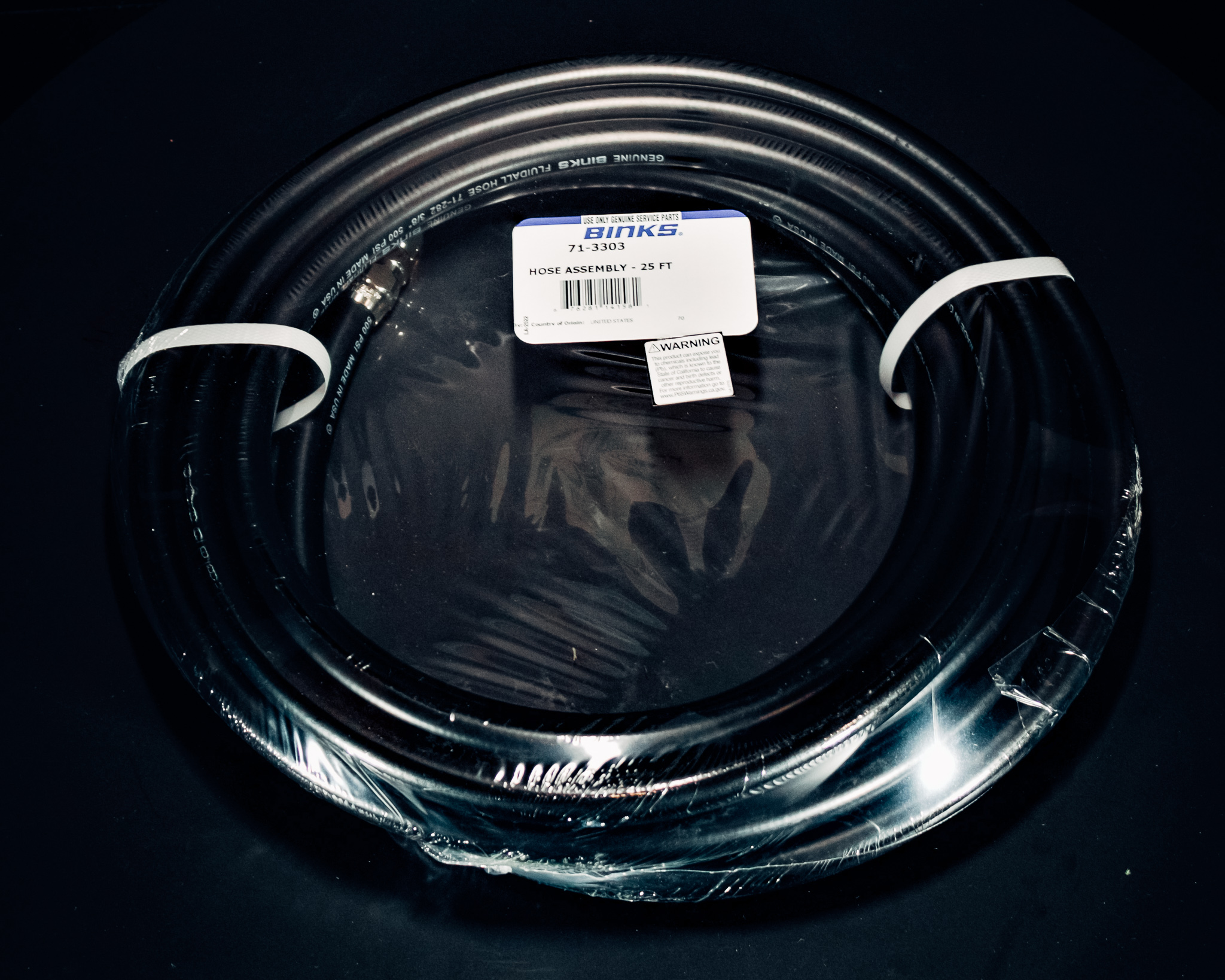 Binks 25 Foot Air & Fluid Hose Package (6-438)