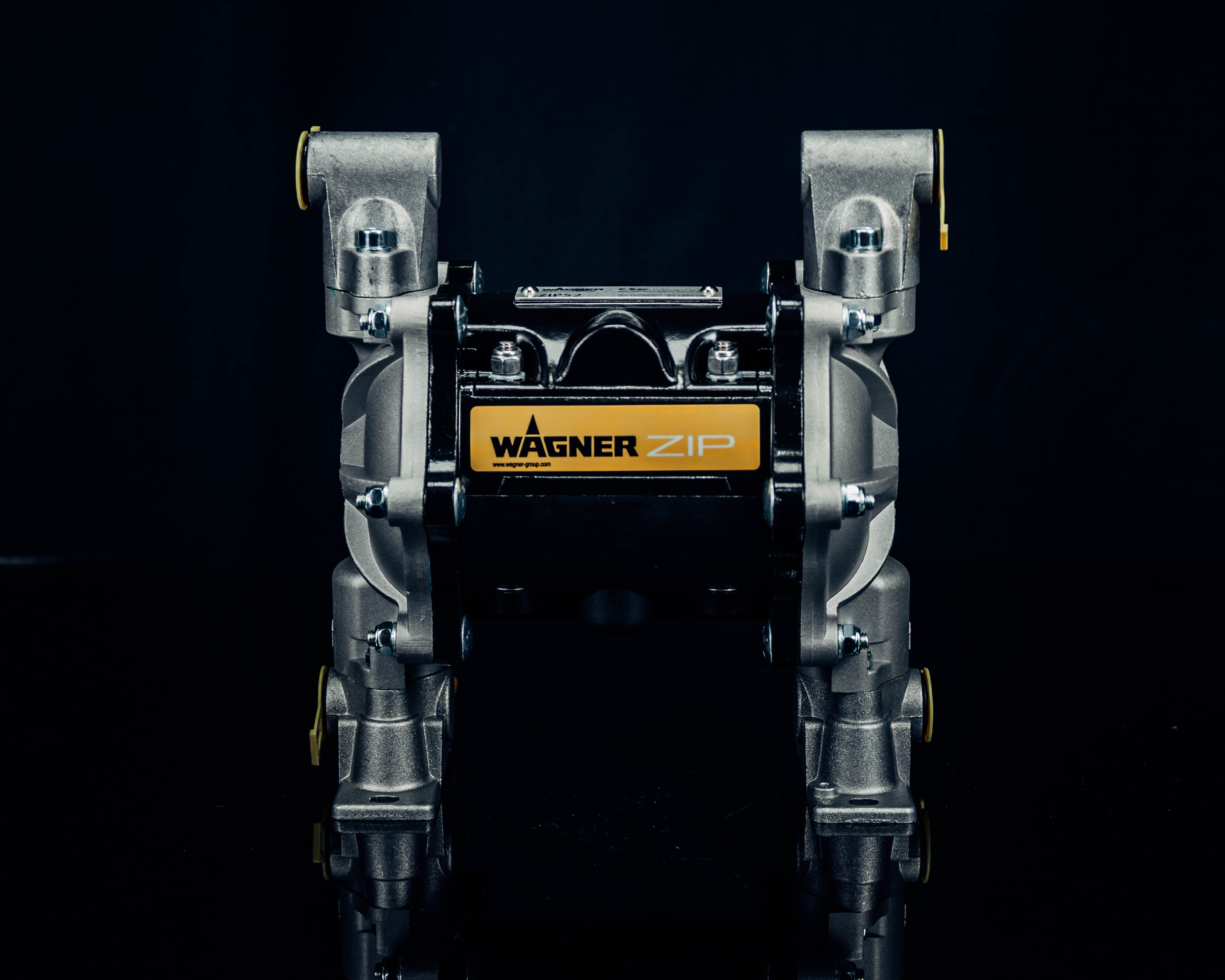 U550.ATSS8) Wagner Double Diaphragm Pump - Zip 52 Aluminum Housing