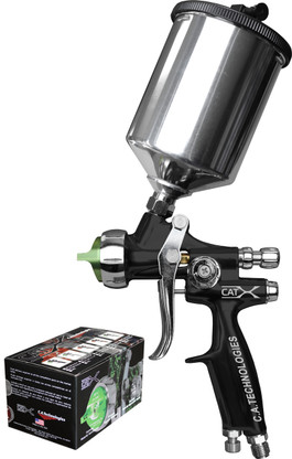 Cat-X CAT PACK w/ Aluminum Cup, Black PTFE Design, Auto Setup (1.3,1.4,1.5 Tips) (CAT-X-B-A)