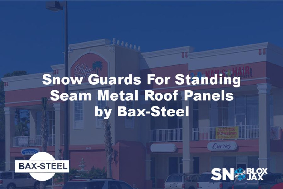 Snow Guards For Standing Seam Metal Roof Panels by Bax-Steel