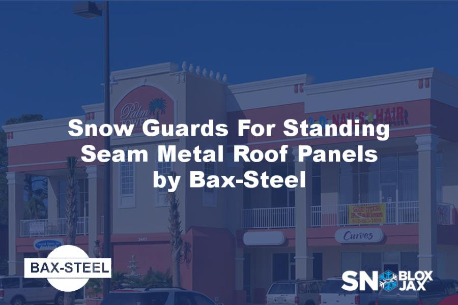 Snow Guards For Standing Seam Metal Roof Panels by Bax-Steel