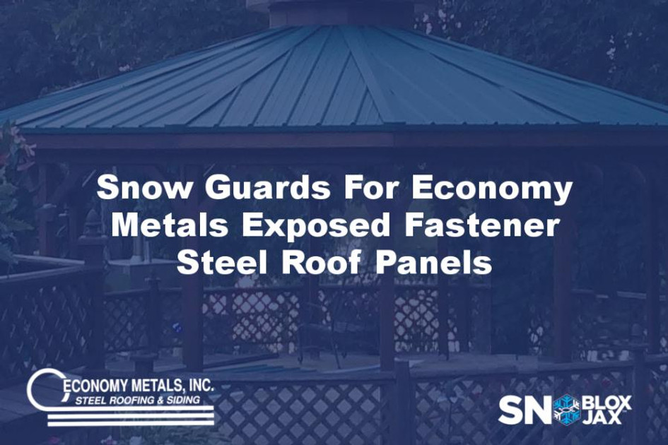 Snow Guards For Standing Seam Metal Roof Panels by Jackson Metal Roofing Supply