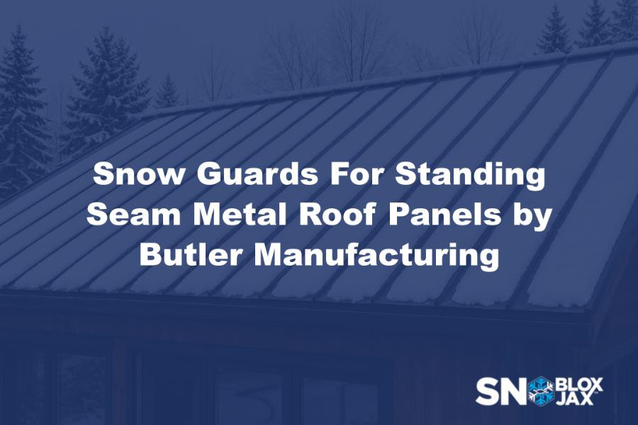 Snow Guards For Standing Seam Metal Roof Panels by Butler Manufacturing