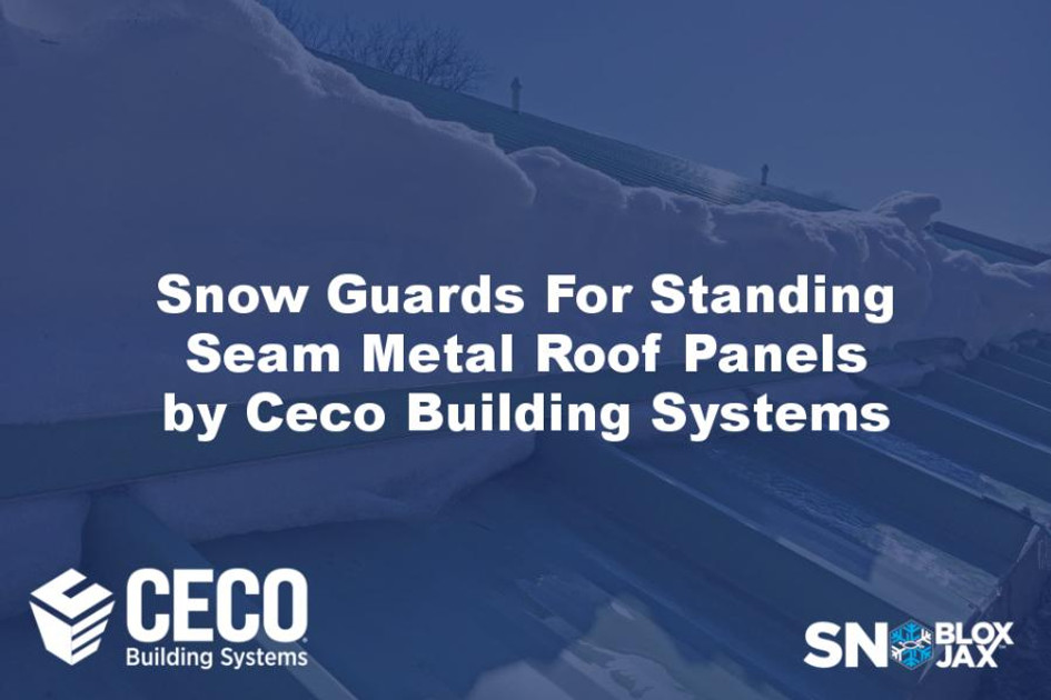 Snow Guards For Standing Seam Metal Roof Panels by Ceco Building Systems