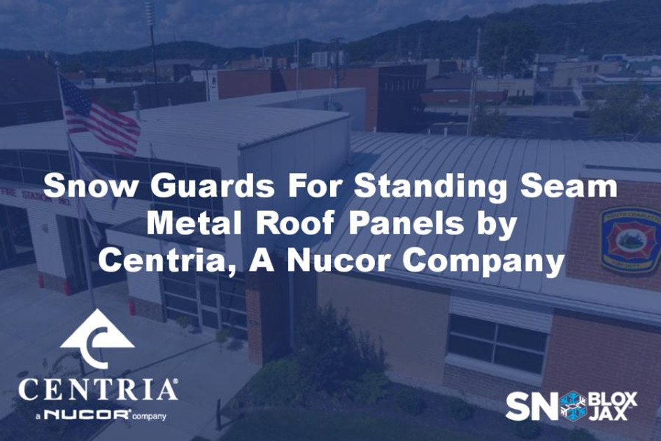 Snow Guards For Standing Seam Metal Roof Panels by Centria, A Nucor Company