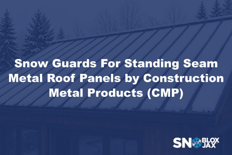 Snow Guards For Standing Seam Metal Roof Panels by Construction Metal Products (CMP)