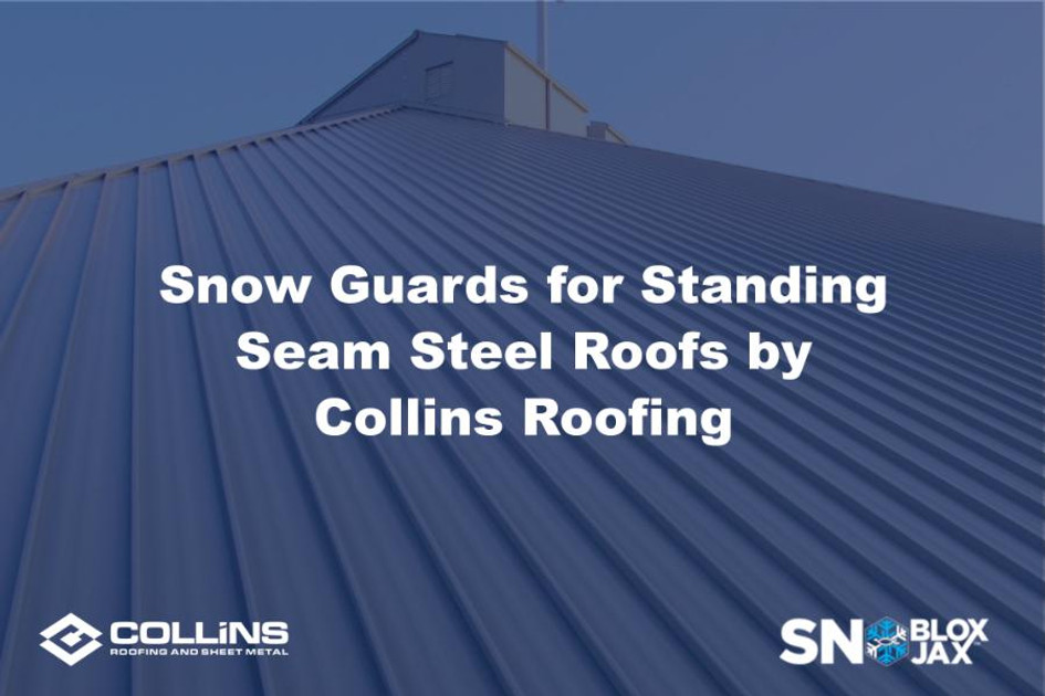 Snow Guards for Standing Seam Steel Roofs by Collins Roofing